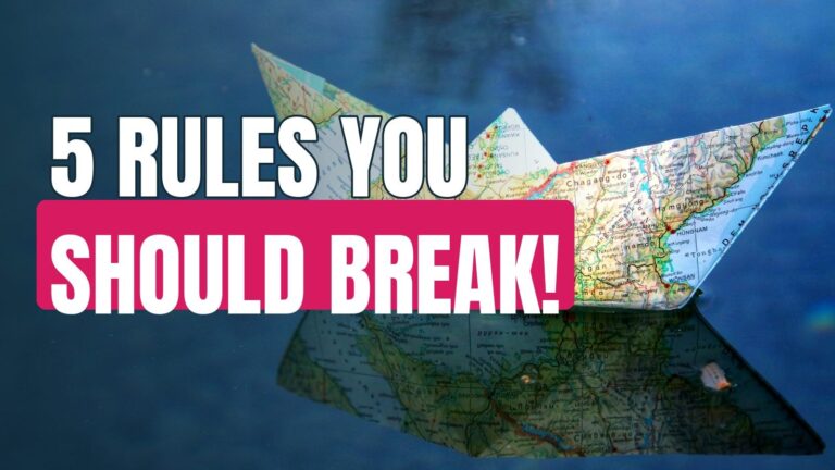 5 Traditional Goal Setting Rules You Should Break!